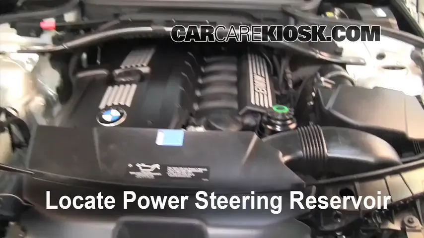 2008 BMW X3 3.0si 3.0L 6 Cyl. Power Steering Fluid Add Fluid